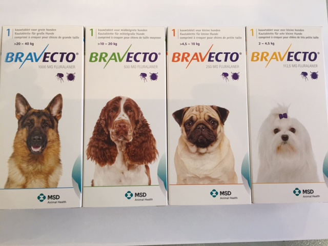 Onrust over teken- en vlooienmiddel Bravecto voor honden