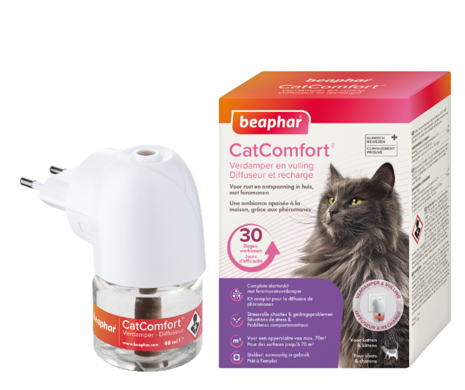 Beaphar CatComfort voor katten Herstelt de rust in huis